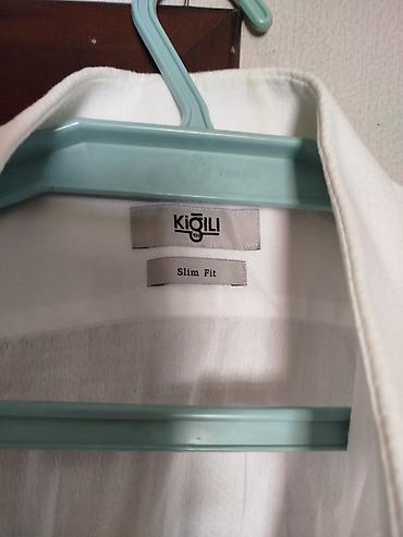 debli koftalar: Köynək, Kiğılı, XL, rəng - Ağ — 2