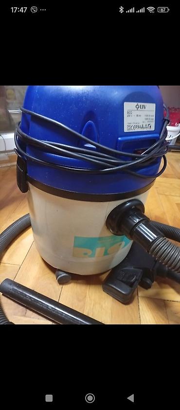 Industrijski usisivači: Industrijski usisivač LIV RIO - Snaga: 1100 W nominalno, 1300 W — 1