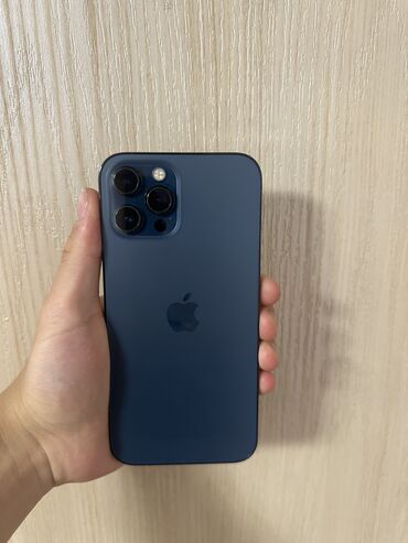 штатив для айфона: IPhone 12 Pro Max, Б/у, 256 ГБ, Pacific Blue, 85 %