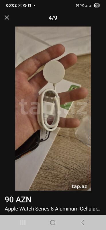 Smart saatlar: Smart saat, Sensor ekran, rəng - Qara — 6