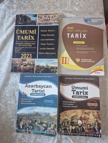 xəyalə əhmədli tarix cavabları 2024: 2023-cü il buraxılışlı "Ümumi Tarix" və "Azərbaycan Tarixi"