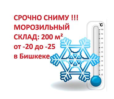 green land: Срочно сниму морозильный склад 200м2 в Бишкеке под хранения — 1