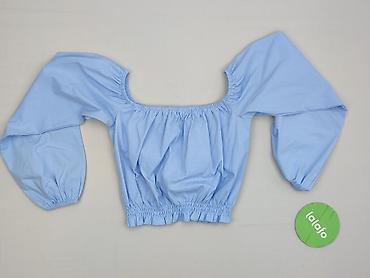 niebieski: Bluzka damska, rozmiar XS — 3