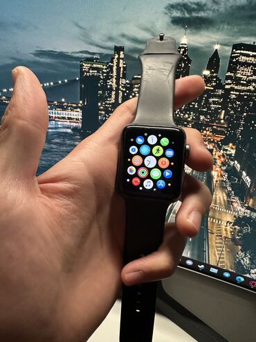 amazfit gts 2 mini бишкек: Apple Watch series 2, 42мм, aluminium case, 10N-X glass, ceramic back