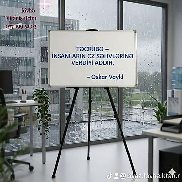 ofis ləvazimatı: Bəyaz lövhə & Mantar pano 50x70 - azn. 15 60x90 - azn. 18 — 2