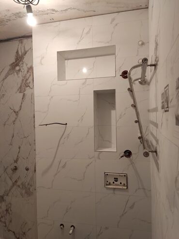 Укладка плитки: Укладка плитки в ванной | Керамическая плитка | Горизонтальная укладка 3-5 лет опыта — 3