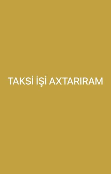 Çəngəllər: Taksi işi axtarıram. - Şəhər daxili və şəhərlərarası sərnişin