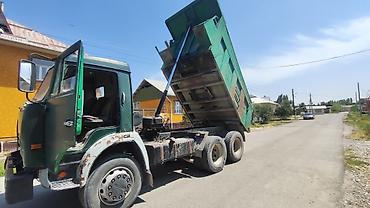 ман 8 153: Самосвал КАМАЗ 55111, 6x4. Описание: - Полноразмерный стальной кузов — 3