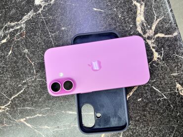 айфон обмен есть: IPhone 16, Новый, 128 ГБ, Розовый, Наушники, Зарядное устройство, Защитное стекло, 98 %