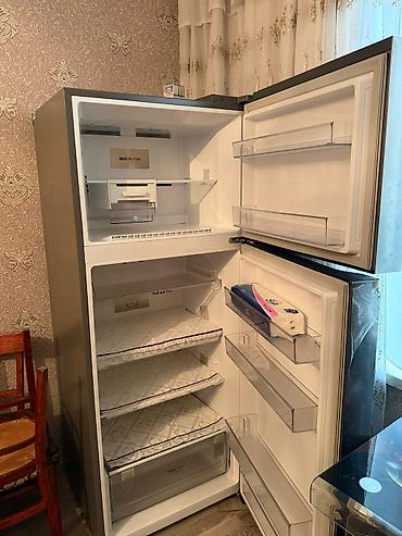 2) LG ikikameralı soyuducu - Üst kamera: dondurucu; aşağı kamera: əsas