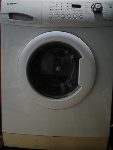 установка стиральной машины: Стиральная машина Samsung, Б/у, Автомат, До 6 кг