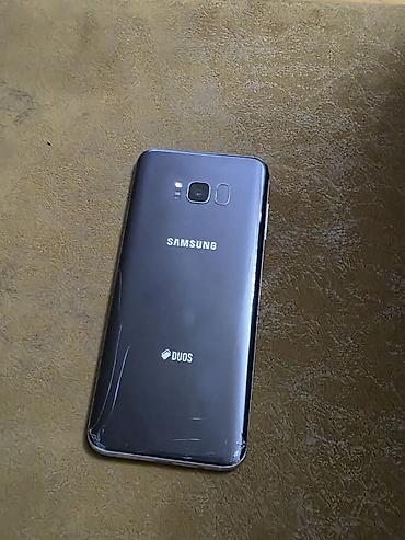 samsung s8 edge: Samsung Galaxy S8 Plus, 64 GB, rəng - Qara, Qırıq — 1