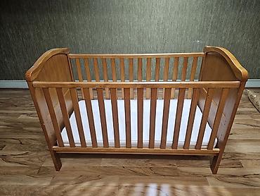 alibebe besik: Uşaq beşiyi – “Winnie The Pooh” dizaynlı, taxta - Material: bərk — 3