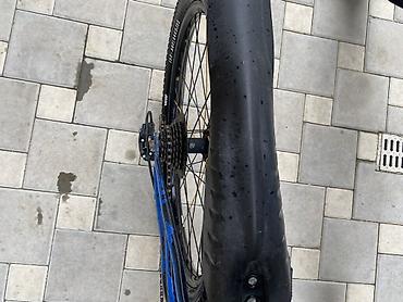 velosiped giant: Dağ velosipedi – mavi rəng, alüminium tipli çərçivə - Ön amortizatorlu — 9