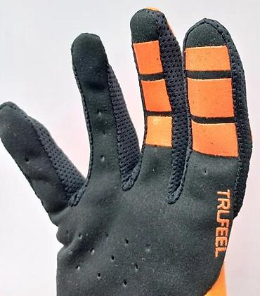 Oprema za bicikliste: MTB/motokros rukavice – narančasto/crne - Lagane i prozračne: gornji — 5