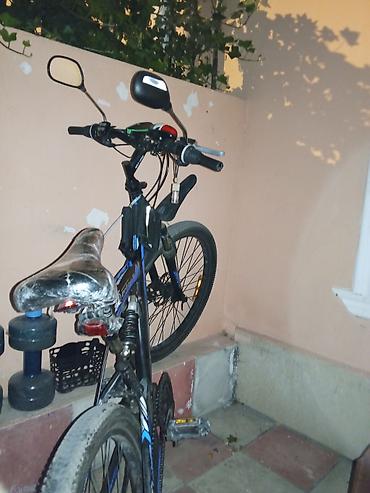 velosiped 26: Dağ/şəhər tipli velosiped – tam təchizatlı - Gediş rahatlığı üçün ön — 1