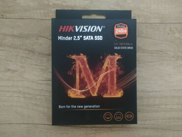 Другие комплектующие: Накопитель, Новый, Hikvision, SSD, 256 ГБ, 2.5", Для ПК