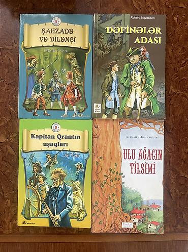 Bədii ədəbiyyat: Uşaq və yeniyetmələr üçün 4 kitabdan ibarət dəst: - Şahzadə və — 1