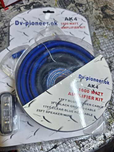 Динамики для авто: Силовые провода для подключения усилителей линейные звуковые кабеля — 11