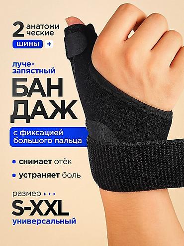 Рекламное оборудование: Ортез/бандаж на лучезапястный сустав с фиксацией большого пальца — 4
