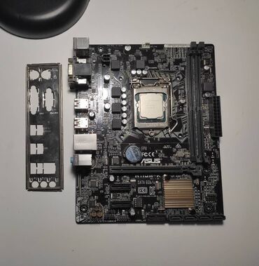 аренда игрового компьютера: Энелик плата, Колдонулган, Asus, LGA1151, Micro-ATX, ПК үчүн