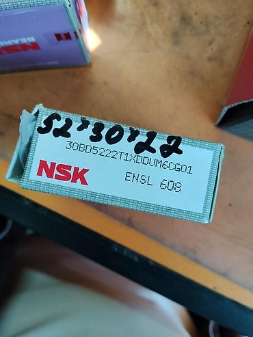пашим: Подшипник NSK - Тип: радиально-упорный подшипник (по маркировке — 2