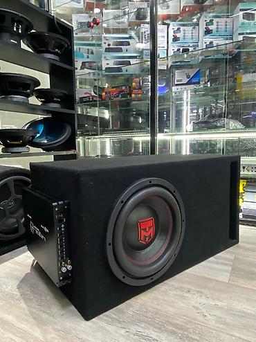 Динамики для авто: Сабвуферный динамик Ural Мolot 10, в оснащении которого присутствует — 12