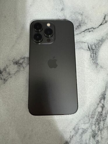 айфон 15 про макс в рассрочку: IPhone 13 Pro, Колдонулган, 128 ГБ, Matte Space Gray, Заряддоочу түзүлүш, Каптама, 76 %