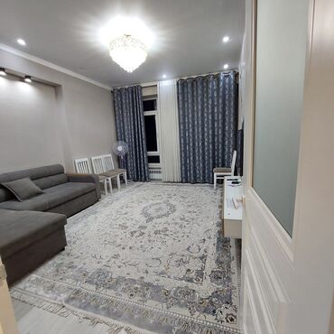 сдается квартира ак жар: 2 комнаты, 65 м², Элитка, 12 этаж, Евроремонт