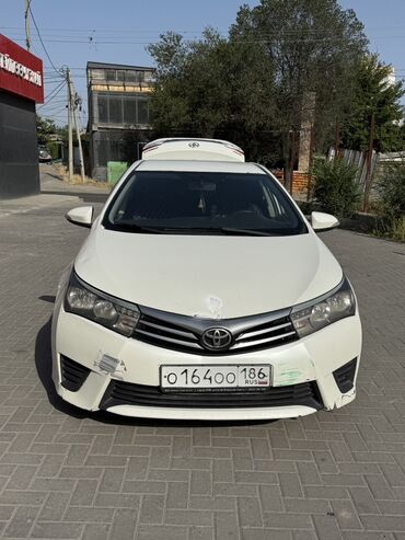 авто в рассрочку без первоначального взноса: Toyota Corolla: 2015 г., 1.6 л, Автомат, Бензин, Седан