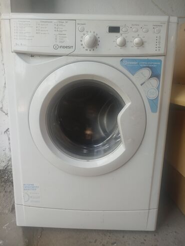 стиральная машинка б: Кир жуучу машина Indesit, Автомат, 5 кг чейин, Толук өлчөм