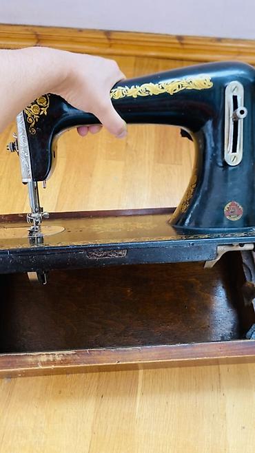 gitara temiri: Məhsul: Mexaniki tikiş maşını (əl çarxlı) Təsvir: - Klassik dizaynlı — 5