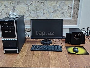 alfa monitor: Masaüstü kompüter dəsti Tərkibi: - Sistem bloku (DIGITAL korpus): ön — 1