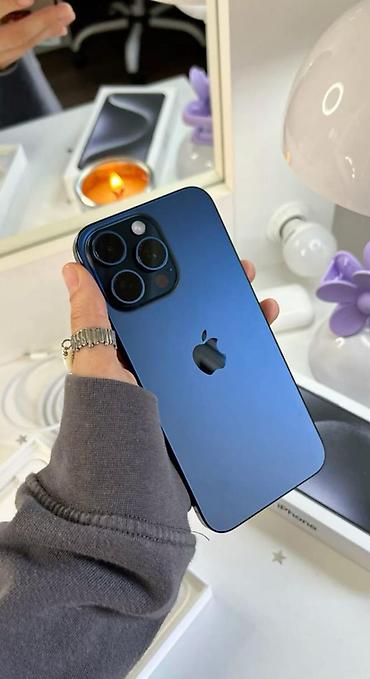 IPhone 15 Pro Max, Blue Titanium, Face ID lalafo.az -da IPhone 15 Pro Max, Blue Titanium, Face ID
