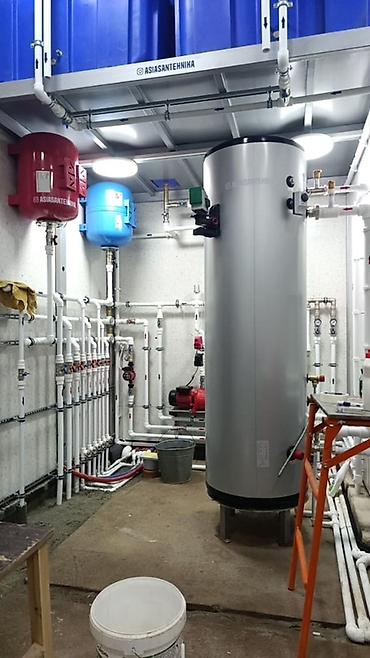 Установка отопительных систем: Услуги сантехника установка раковины, унитаза, замена смесителя — 4