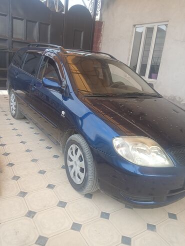 лидер авто бишкек рассрочка: Toyota Corolla: 2003 г., 1.6 л, Механика, Бензин, Универсал