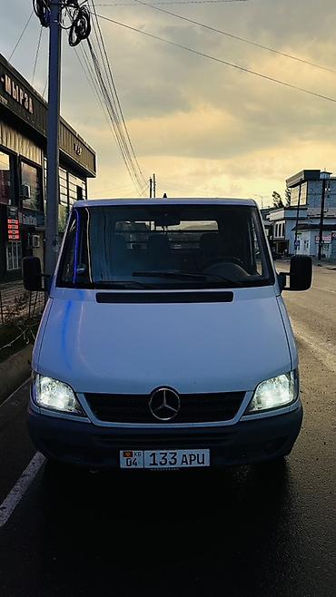 борта: Mercedes-Benz Sprinter бортовой (двухрядная кабина) - Тип — 1