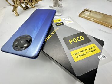 Poco: Poco X3 Pro, Б/у, 128 ГБ, цвет - Синий, 2 SIM