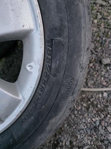 колпаки на ист: Колеса в сборе 185 / 65 / R 15, Лето, Б/у, Комплект, Легковые, Литые, отверстий - 4 — 2