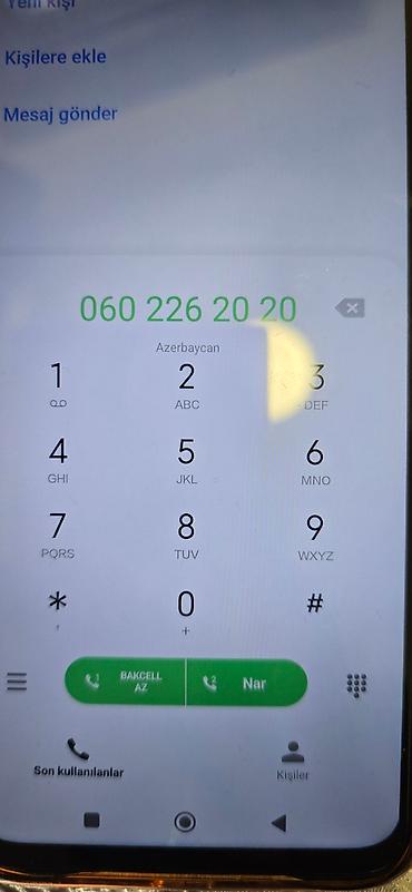 biznes nomreler: Nömrə: ( 060 ) ( 2262020 ), Yeni — 1