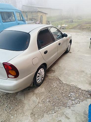 даево матиз 1: Chevrolet Lanos: 2008 г., 1.5 л, Кол менен иштөөчү, Бензин, Седан — 4