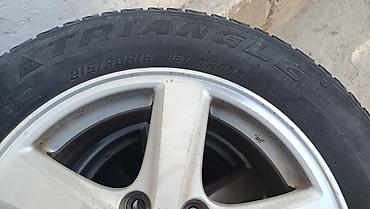 Шиналар жана дисктер: Дөңгөлөктөр монтажда 215 / 60 / R 16, Winter stud, Колдонулган, Комплект, Жеңил унаалар, Куйма, тешиктери - 4 — 2