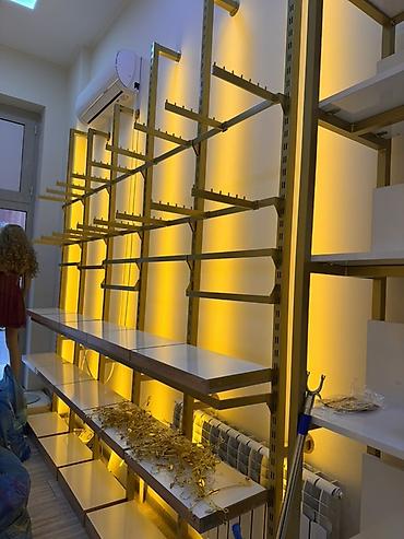 Оборудование для магазинов: Butik üçün divar vitrin sistemləri və asqı dəstləri - Modul tipli — 3