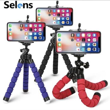 Ostali aksesoari za mobilne telefone: Mini Tripod za mobilni telefon + Držač + Bluetooth Okidac Fleksibilan — 1