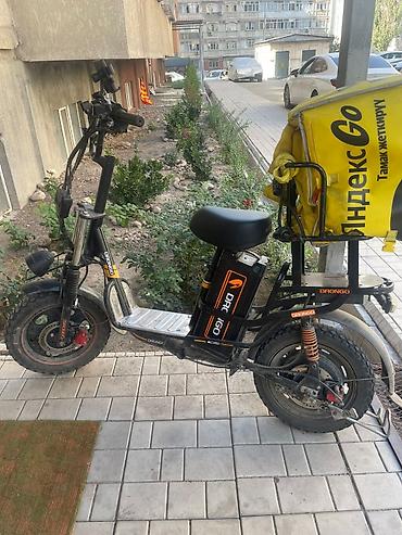 devo tiko: Электроскутер DRONGO (серия DRC iGO) с комплектом для доставки — 4