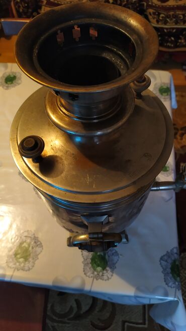 Mətbəx üçün digər texnika: İşlənmiş Od Samovar, 6 l, Ünvandan götürmə, Ödənişli çatdırılma