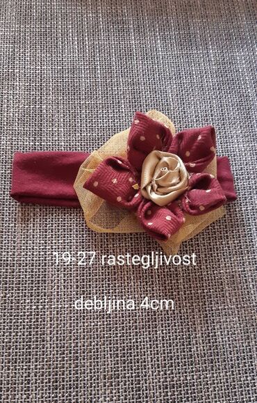 Aksesoari za kosu: Gumica za kosu, Handmade, bоја - Šareno — 8