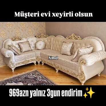 tek divanlarin qiymeti: Угловой диван, Новый, Бесплатная доставка