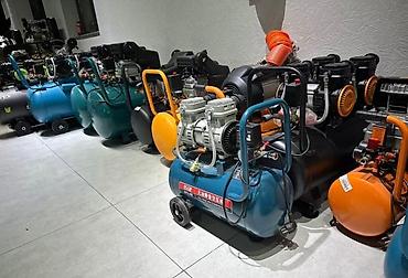 Компрессоры: Компрессор Для покраски, Электрический, Поршневой, Новый — 18