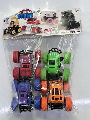 monster truck игрушка: Набор игрушечных машинок Off-Road Stunt 4x4 - Комплект из 4 — 1